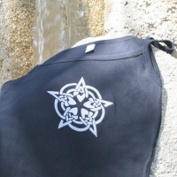 Silver Pentacle<br>(Black/Silver ink)